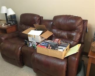 Lazy Boy leather recliner