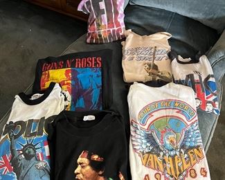 Rock Band Concert T Shirts 
