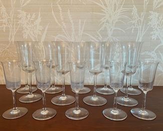 Baccarat Crystal Wine Glasses 