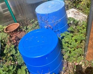 Plastic Water Barrels