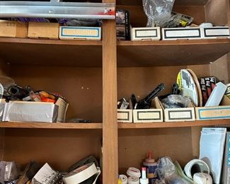 Shelves of Shop Stuff