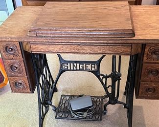Antique Singer Sewing Machine