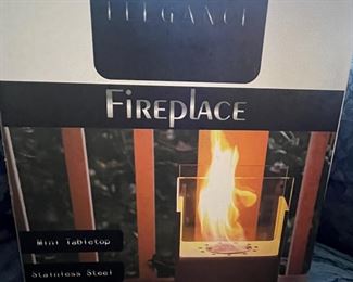Modern Elegance Tabletop Fireplace