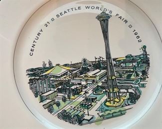 Seattle World's Fair Collector's Plate from Federick & Nelson