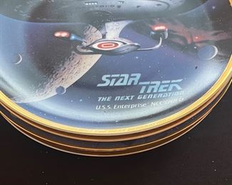 Star Trek The Next Generation Enesco Collector Plates
