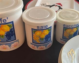 Ceramic Lidded Containers