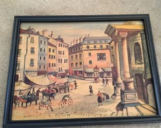 Street Vendors by Buzzelli. 