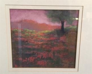 Another Day’s End by Teresa Freed of Chelsea, Mich. Frame size about 16x15. 