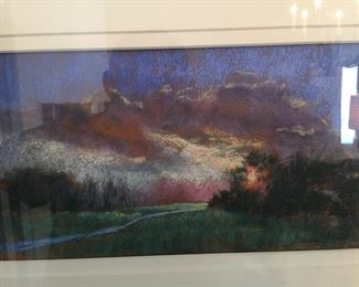 End of Day by Teresa Freed of Chelsea, Mich. Frame size about 18.4x13.5 inches. 