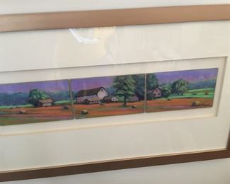 Farm Scene by Teresa Freed of Chelsea, Mich. 