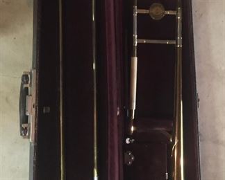 An HN King trombone.