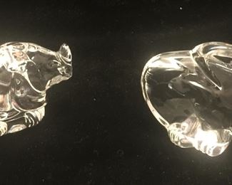 Rhino and crouching eagle. 