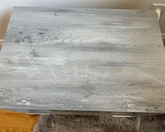 side table by MODREST MR 23.5"wide  x 16" deep, 19" tall