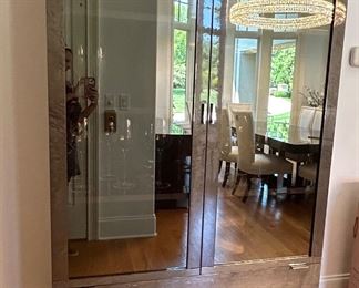 China hutch by Hurtado, City Collection. 47"wide, 78" tall, 16" deep