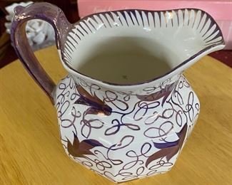 Wedgwood Copper Luster Pitcher
