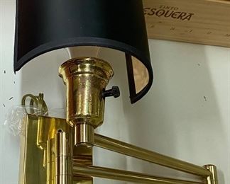 Brass Wall Extension Lamp