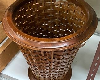 Wicker Waste Basket