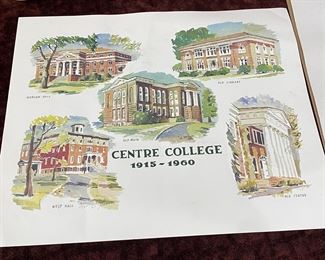 1960 Centre College Print