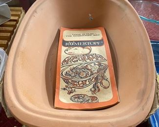 Romertopf Unused with Paperwork