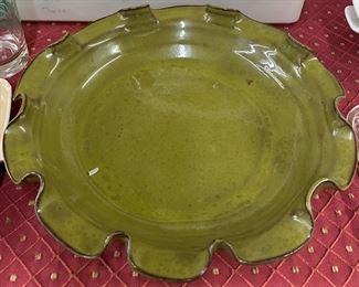 Cole Pottery Pie Plate