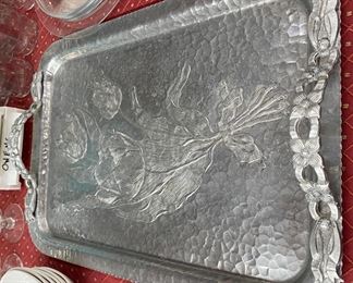 Vintage Aluminum Tray
