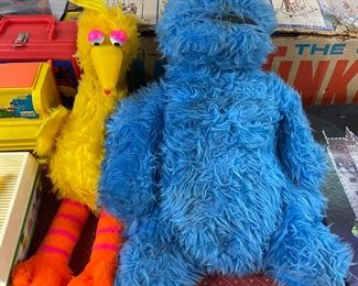 Big Bird and Cookie Monster