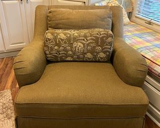 High end uph. Club chair