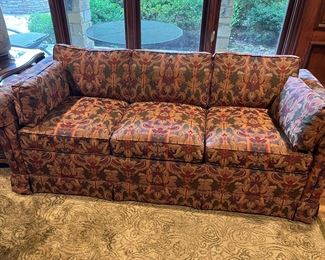 This is a Drexel small hid a bed sofa.  Excellent condition 