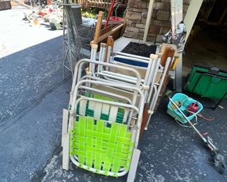 lawn chairs
