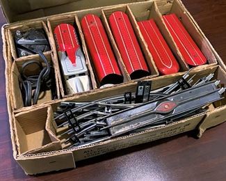 The vintage Marx Union Pacific Streamliner locomotive train in its original box