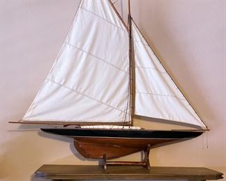 Model Pond Sailing Yacht 