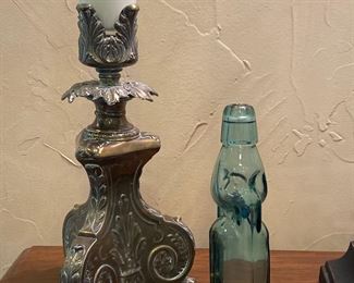 Antique Coddneck aka marble glass bottle 