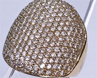 14k yellow gold ring by Sonia Bitton 