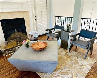 Modern furniture 
Large grey modern coffee table 