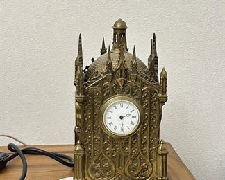 Henry’s Mark brass mantle clock 