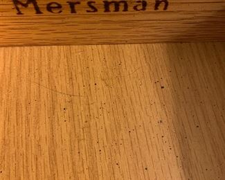 #10	Mersman Wood End Table w/1 drawer and Shelf - 29x20x20.5	 $75.00 
#11	Mersman Wood End Table w/1 drawer and Shelf - 29x20x20.5	 $75.00 
