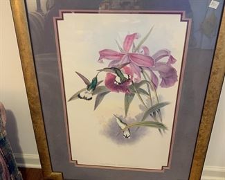#23	Floral Print in Gold-painted Frame - 32x43	 $50.00 
