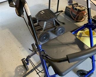 #48	Drive Walker w/basket - seat width 14" Seat Width	 $40.00 
