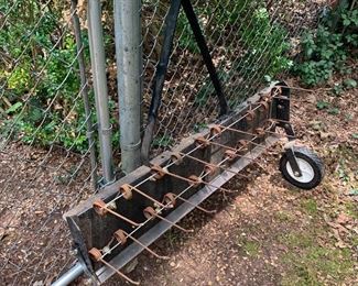 #50	Lawn De-thacther --  Brinly  - 41" Wide	 $25.00 
