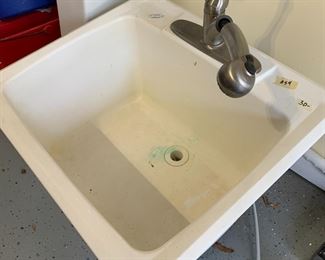 #54	Plastic Utility Sink - 22x25x13D	 $30.00 
