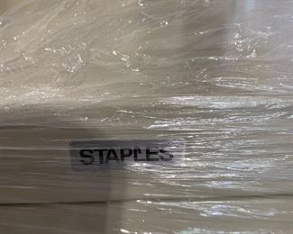 #58	Staples 2 drawer Legal File Cabinet w/key	 $25.00 
