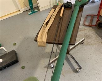 #61	Cortland Fly Rod & Reel w/Case - 104"	 $40.00 
