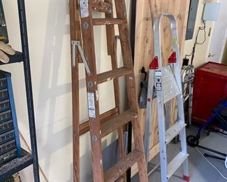 #63	Keller Model w-6 5 step Ladder 6' Ladder	 $35.00 
