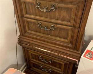 #97	Burlington House Furn. 2 Drawer Nightstand - 26Wx16Dx2'T	 $35.00 
#98	Burlington House Furn. 2 Drawer Nightstand - 26Wx16Dx2'T	 $35.00 
