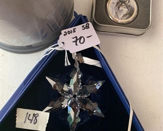 
#148	SB	2015 Swarovksi crystal	 $70.00 
