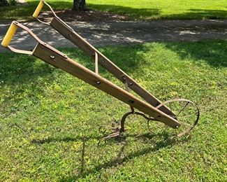Vintage Wood Plow