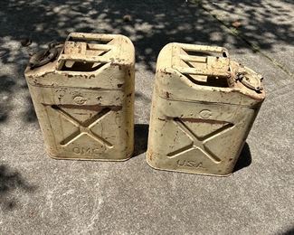 Vintage Military Jerry Gas Can Made in Russia