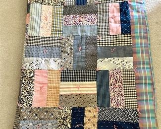 Antique and Hand Made Quilt...ca early 1900's