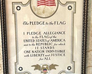 The Pledge of Allegiance Wall Art