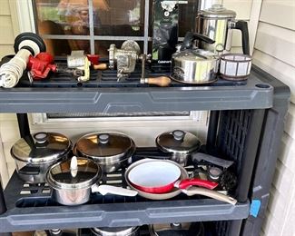 Stainless Pots and Pans